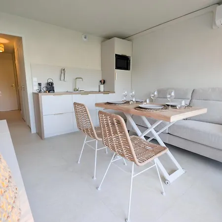 Cosy, 2 Pieces, Clim, Parking Privee, Equipe, Face Au Port De Santa Lucia Apartment *